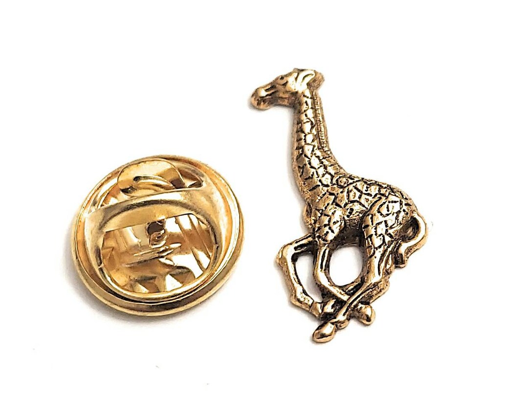 Amazing Details GIRAFFE Lapel Pin Tack Pin /P30 Etsy