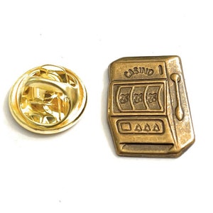 Amazing Details Slot Machine Lapel Pin Tack Pin Tie Tack / P33