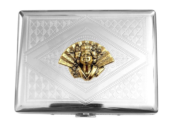 versace cigarette holder Case - Gold Other, Accessories - VES160855 It is produced using the finest porcelain creating a style that is best described as luxurious and glamorous Authentic 2000s Versace Medusa Gold