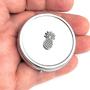Pineapple  Compartment Pill Box Pill Case Container /US2