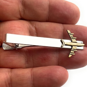 Amazing DESIGN Airplane  Tie Clip Tie Bar /P69