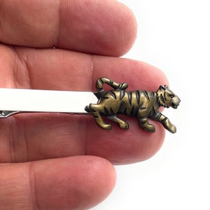 Great DESIGN Tiger Leopards Slipsnål Slipsnål /P03