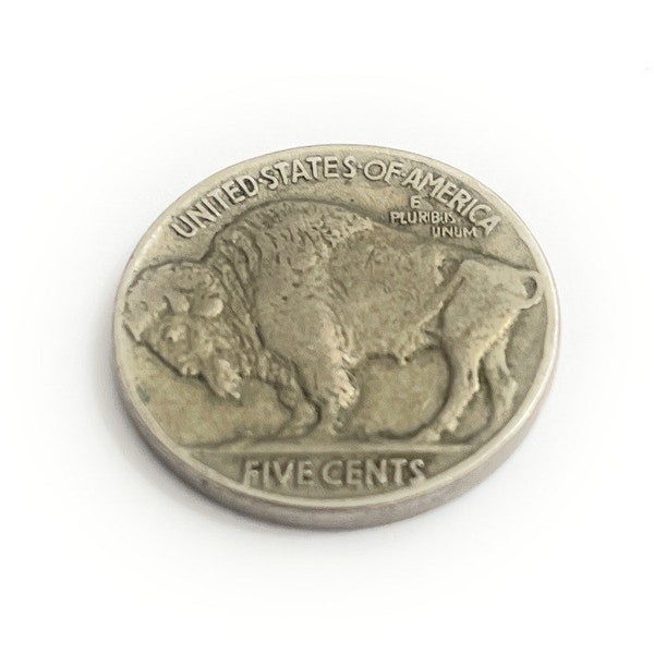 Genuine Buffalo Nickel Lapel Pin Tack Pin /T01