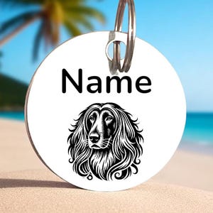 Personalized Laser Engraved Pet ID Tag for Dog or Cat Custom Engraved Stainless Steel FREE Engraved Front and Back
