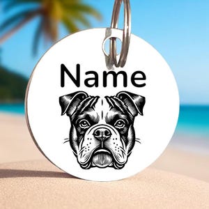 Personalized Laser Engraved Pet ID Tag for Dog or Cat Custom Engraved Stainless Steel FREE Engraved Front and Back