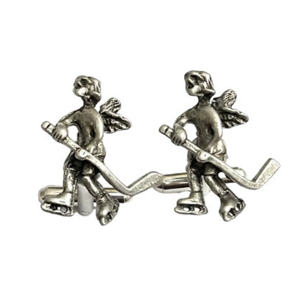 Hockey Cufflinks Etsy
