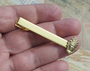 Tribal Ethnic Tie Clip Men/'s Tie Clip,Q0079 Southwestern Jewelry Native American Indian Tie Clip American Indian Deer Art Tie Pin