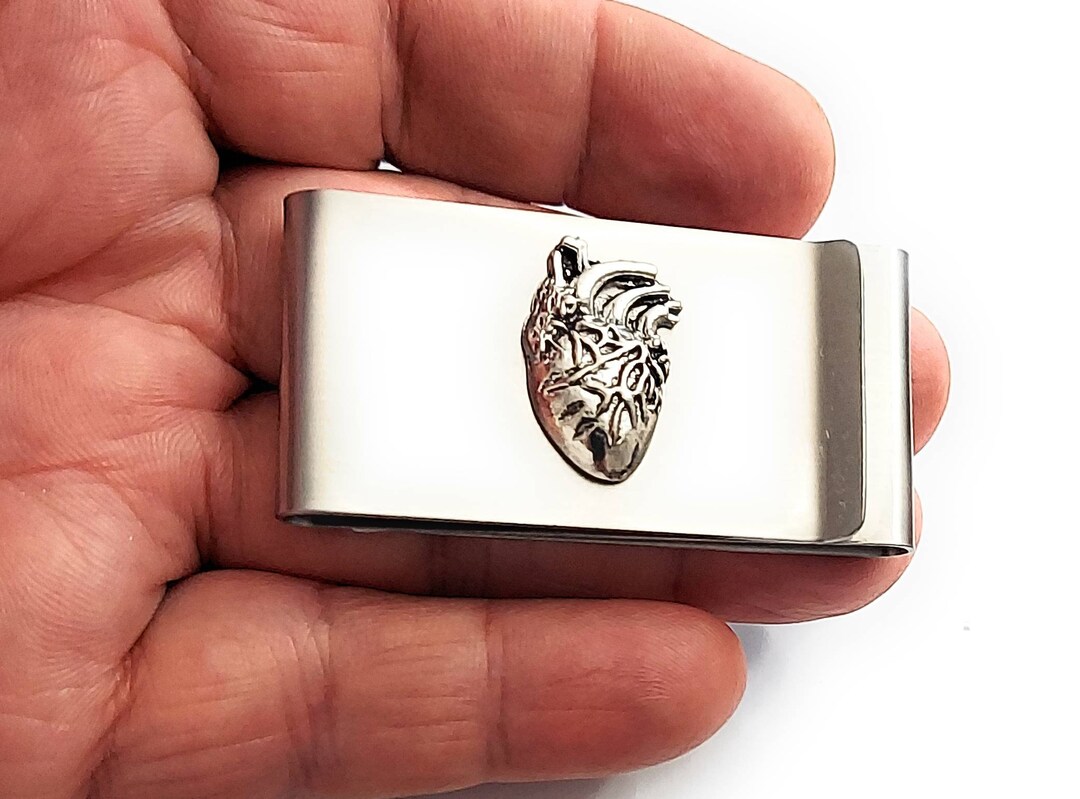 Handmade Heart Money Clip / US1 - Etsy