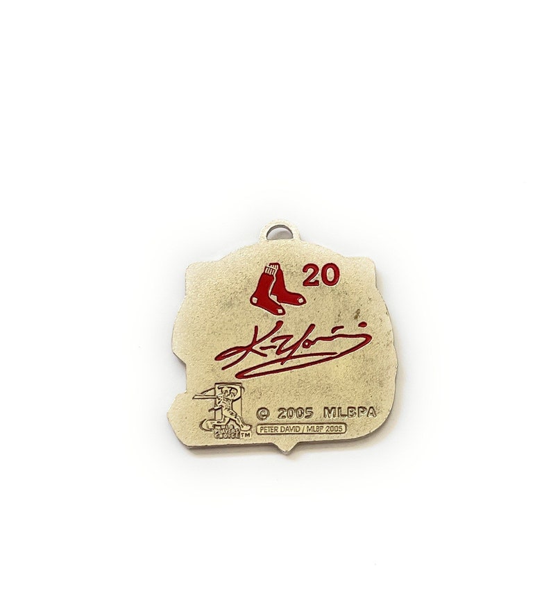 Baseball Pendant Kevin Youkilis Red Socks P12