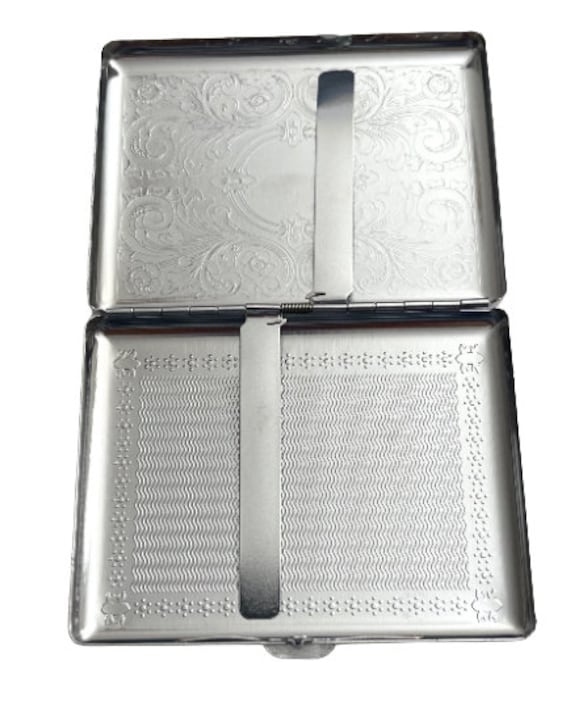 ステンレススチール製 シータートル シガレットケース 名刺入れ /A05