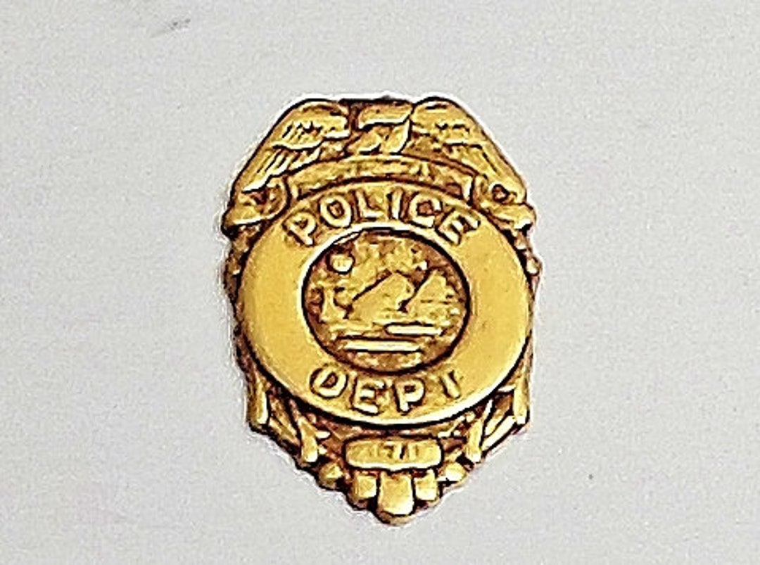 Amazing Details Policeman Lapel Pin Tac Pin /p08 - Etsy