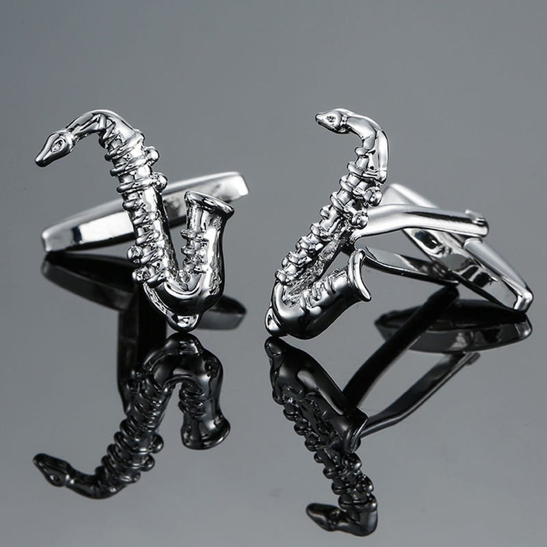 SAXOPHONE Cuff Links Cuffliks D90