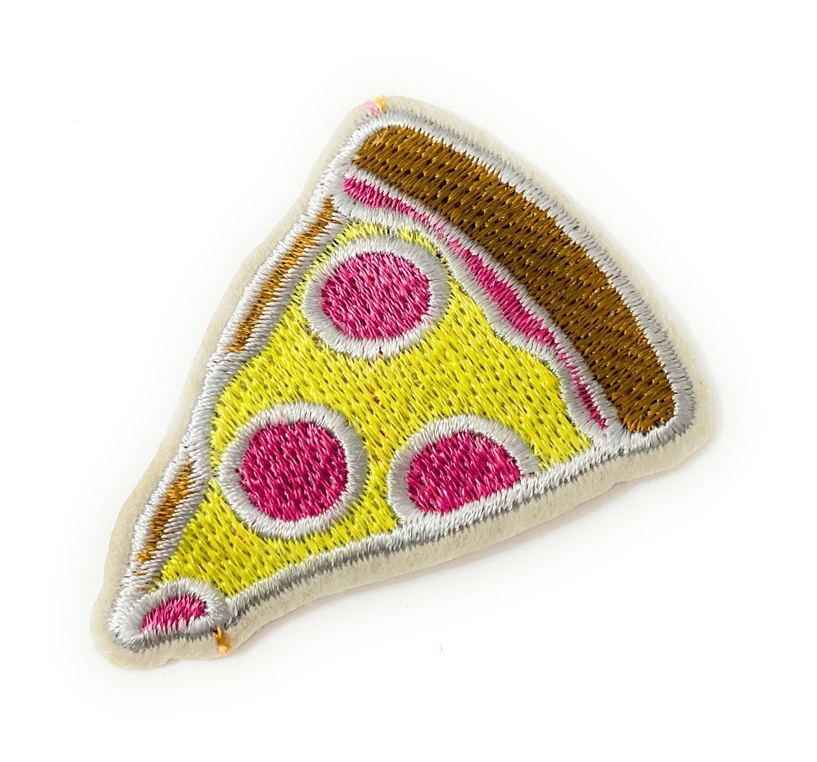 Pizza Patch Iron On Patch Embroidered Patch Jacket Patch Etsy