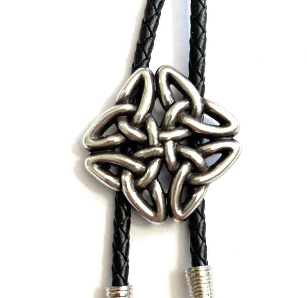 Bolo Tie Celtic Cross, Western Tie, Bolotie