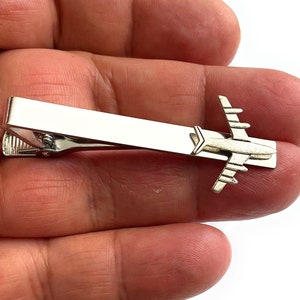 Amazing DESIGN Airplane  Tie Clip Tie Bar /P54