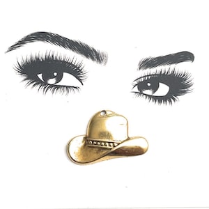 Amazing  cowboy western Hat Lapel Pin Tack Pin / P51