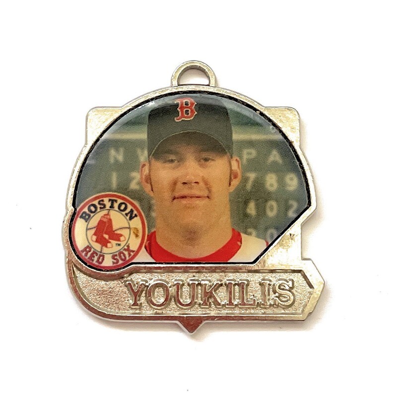 Baseball Pendant Kevin Youkilis Red Socks P12