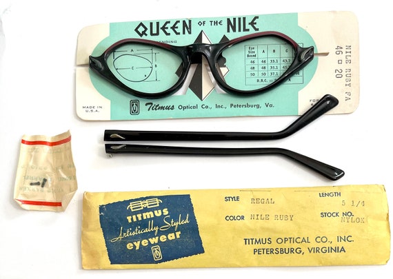 Rare Rare Incredible Find Vintage 1950 s for Glasses sunglasses