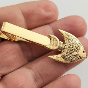 FISH  Tie Clip Pins, Tie bar  / P24