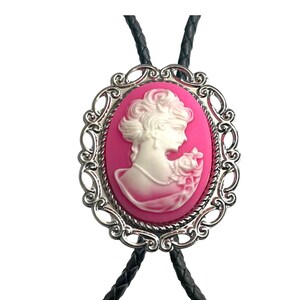 CAMEO Bolo Tie - Personalized Cord Color , length , and tips