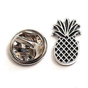 Increíbles detalles Pin de solapa con forma de piña Pin de tachuela / US2