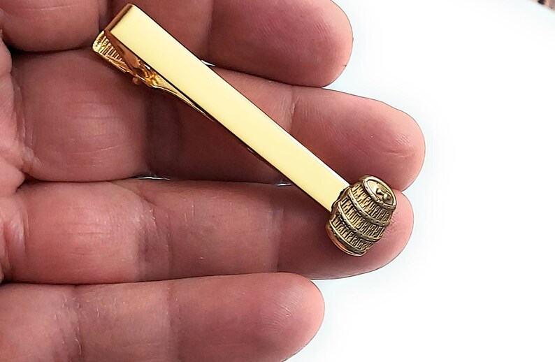 WINE Barrel Tie Clip Tie Bar P24