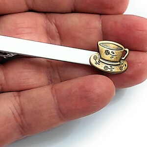 TEA CUP tie Clip Tie Bar /P43