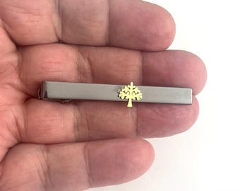 Tree of Life Tie Clip Tie Bar / P09