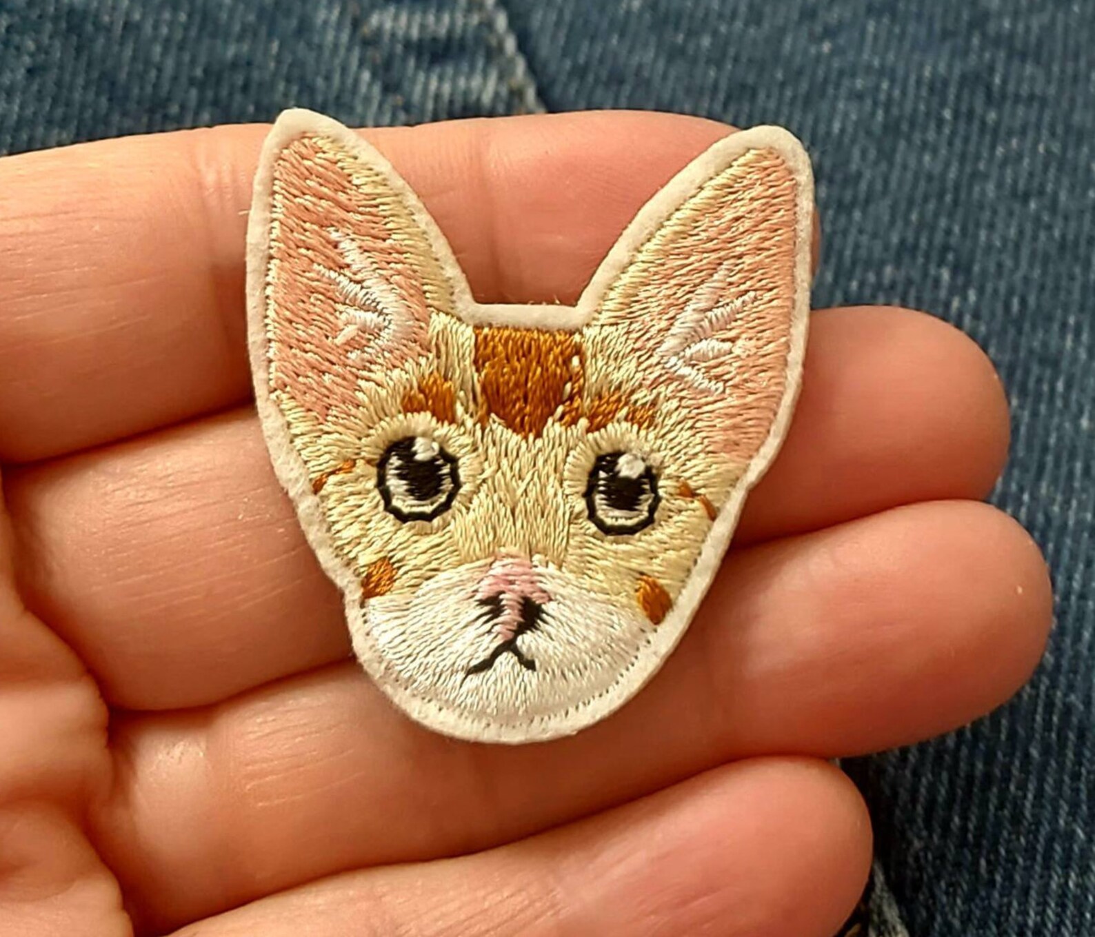 CAT Patch Iron On Patch Embroidered Patch Jacket Patch Clothes Etsy