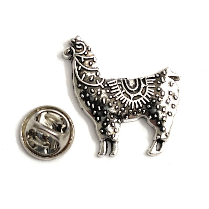 Llama Pin - Etsy
