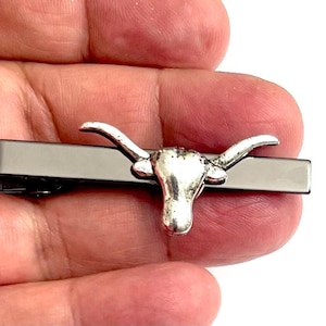 Bull Tie CLIP  Tie bar / PA1