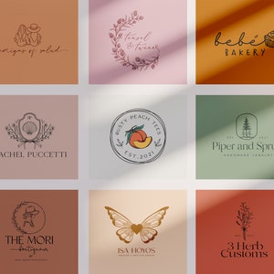 Logo Design Custom For Business, Boutique, Photography, Boho, Bakery, Minimalist, Clothing, Hand Drawn, Craft, Luxury, Vintage, Branding