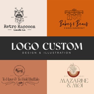 Logo Design Custom, Minimalist Logo, Professional Logo, Minimal Logo ...