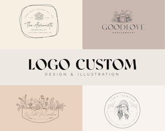 Custom Logo Design, Logo Design for Business, Logo Minimalist, Logo Design Branding, Hand drawn Logo Design, Profesional Logo Design