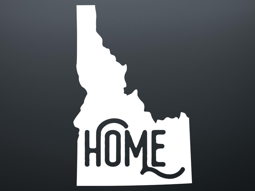 Idaho Car Decal / Idaho Home State Decal Sticker / Idaho Home / ID ...