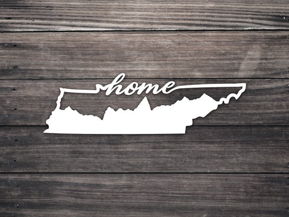 State of Tennessee Home Decal