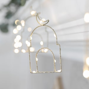 Masjid Silhouette String Lights