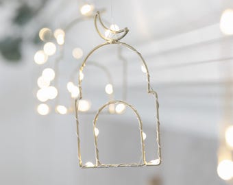 Masjid Silhouette String Lights
