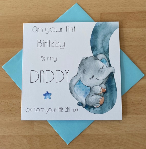 1st birthday as my daddy