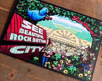 See Rock Bottom City Postcard, rock city lookout mountain ruby falls Chattanooga  Tennessee funny card