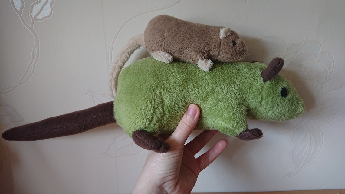 Rat Plush Pattern and Instructions Etsy UK