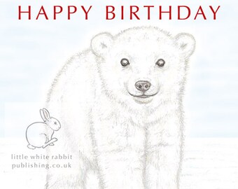 Bear Cub Drawing Etsy