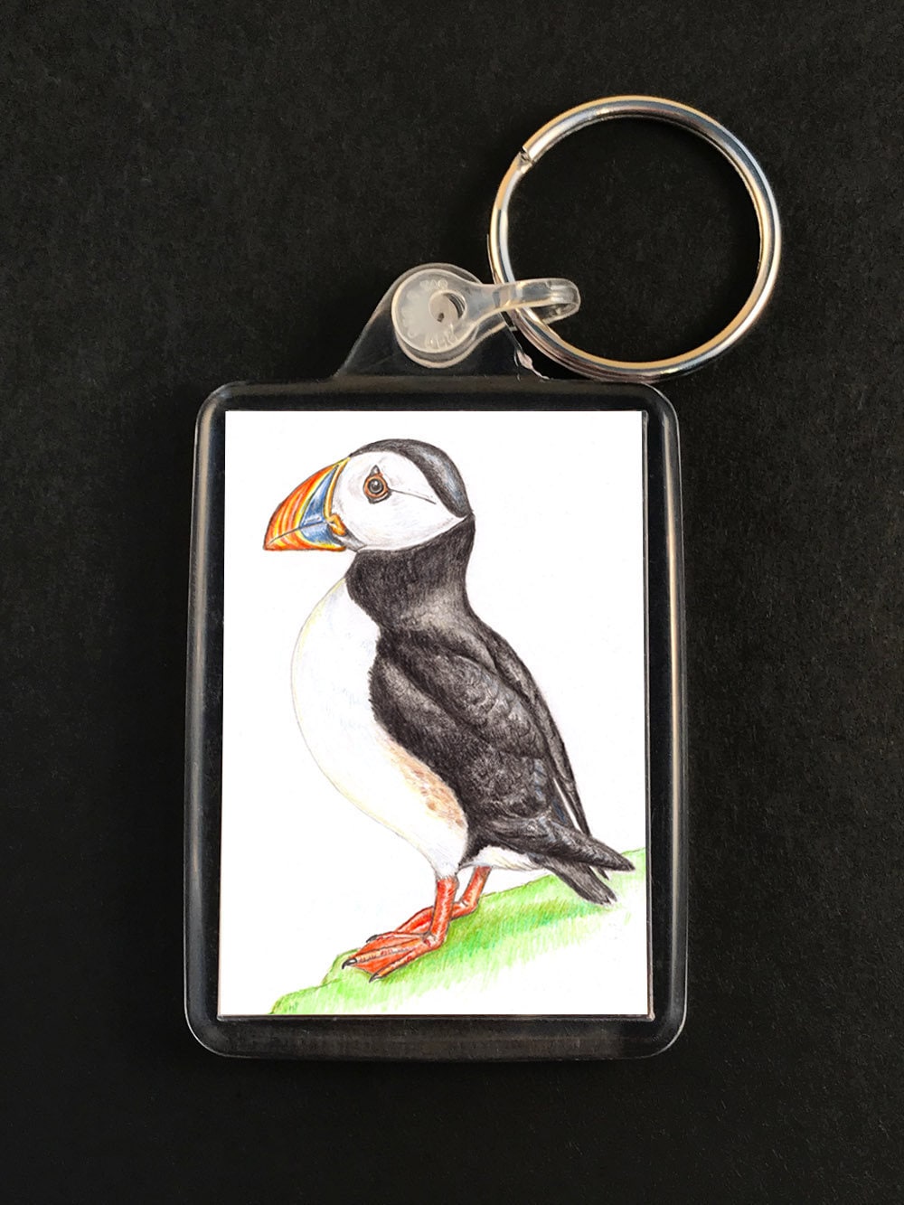 Puffin keyring best sale