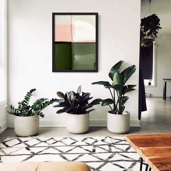 Pink and Green Decor - Etsy UK