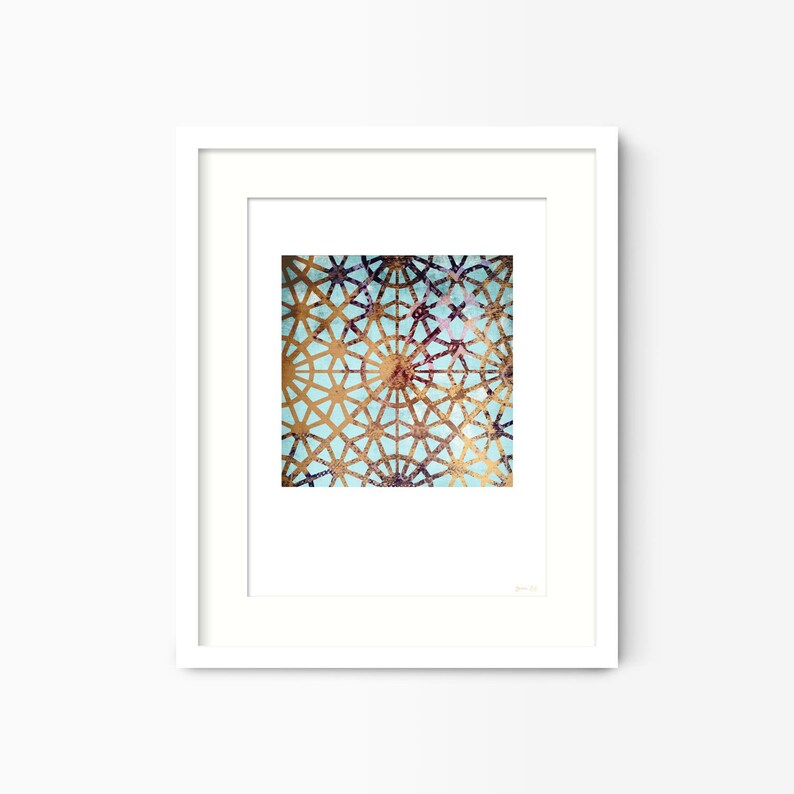Gold Moroccan Wall Art Print Modern Moroccan Wall Decor Etsy