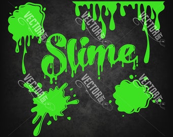 Slime Bundle - SVG - Cut File - Instant Download