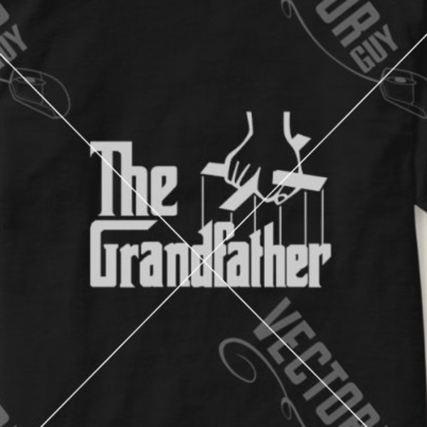 The Grandfather, SVG Cut File, Instant Download