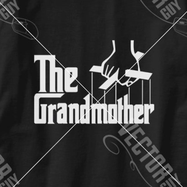 The Grandmother, SVG Cut File, Instant Download