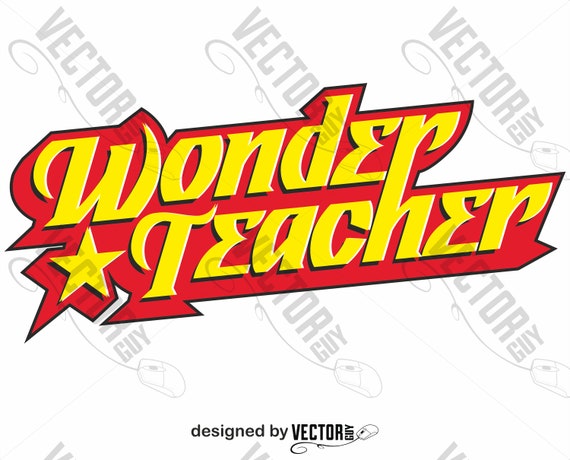 Download Wonder Teacher Svg Cut File Instant Download Etsy