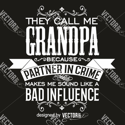 They Call Me Nana SVG Png Dxf Eps Because Partner in Crime Svg - Etsy
